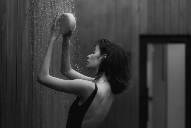 Wie kann ich die Wasserdruckprobleme bei meiner Hansgrohe Regendusche beheben